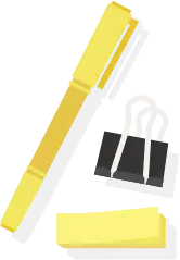 文房具のイラスト